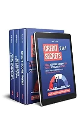 و دانلود نسخه کامل کتاب زبان اصلی Credit Secrets: 3 in 1. Boost Your FICO Score By 200 Points in Less Than 30 Days, Without Hiring Credit Repair Agencies. 609 Letter Templates Included + Bonus: 1