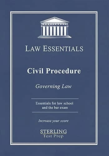و دانلود نسخه کامل کتاب زبان اصلی Civil Procedure, Law Essentials: Governing Law for Law School and Bar Exam Prep [Print Replica] Kindle Edition | دانلود کتاب خارجی