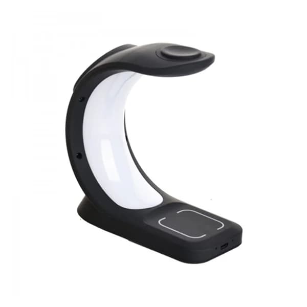 شارژر بی‌سیم سه‌کاره مازارس مدل R-11 با نور RGB