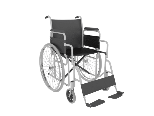 دانلود آبجکت تریدیمکس ویلچر مدل Wheelchair