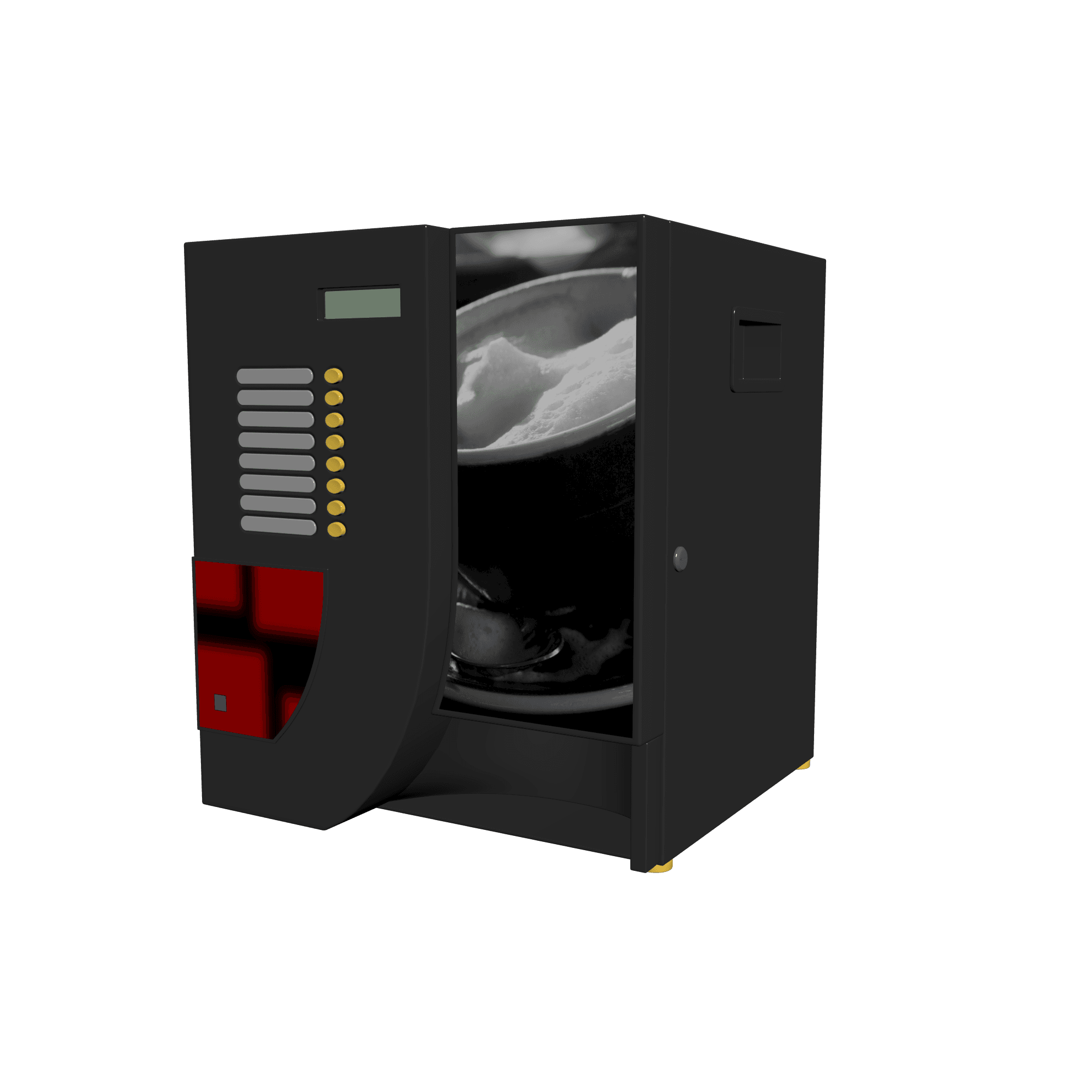 دانلود آبجکت تری‌دی‌مکس دستگاه فروش (وندینگ ماشین) مدل Vending-machine-19