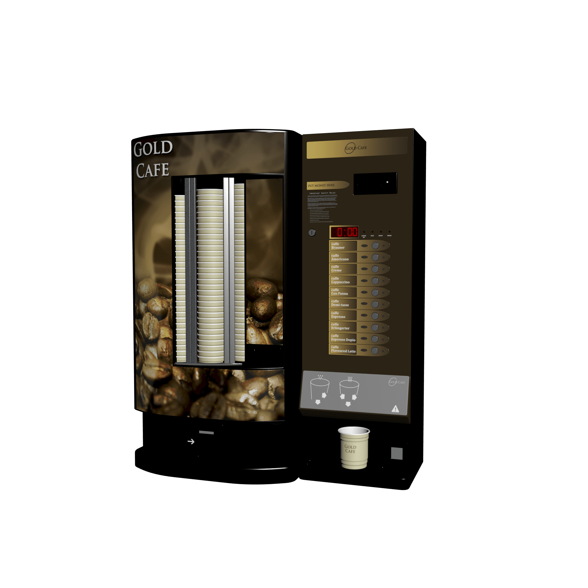 دانلود آبجکت تریدیمکس دستگاه فروش (وندینگ ماشین قهوه) مدل Vending-machine-17