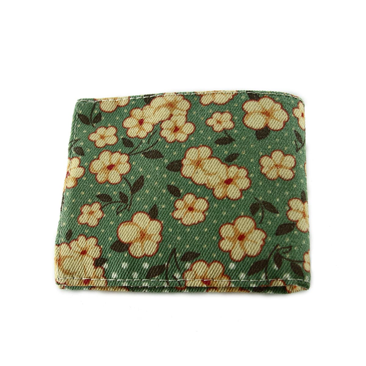 کیف پول کتان طرح Spring Blossom