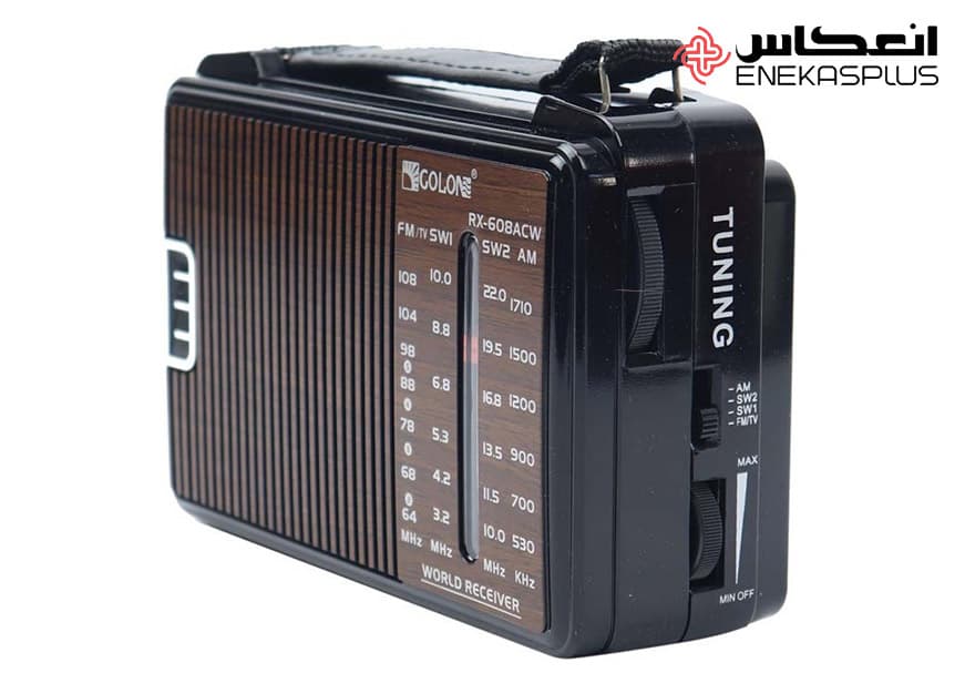 رادیو اسپیکر کلاسیک KNSTAR مدل RX 608ACW — تصویر ۲