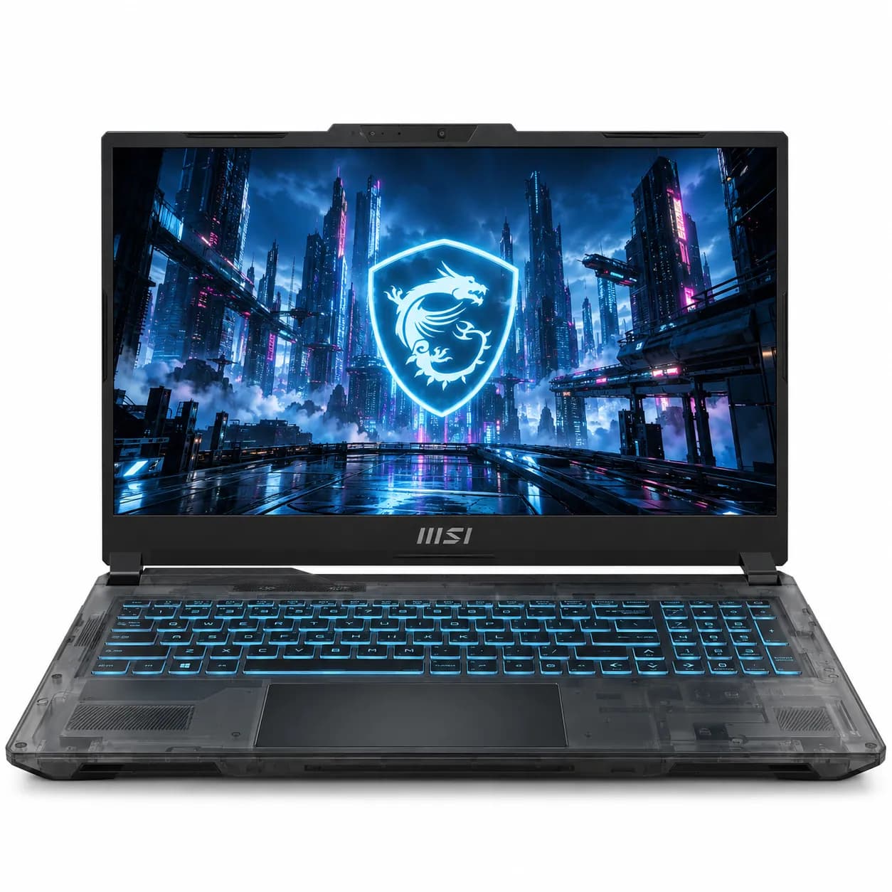 لپ‌تاپ گیمینگ ام اس آی مدل Cyborg 15 A13VE Core i7 13620H RTX 4050 شفاف سایبرپانک — تصویر ۲