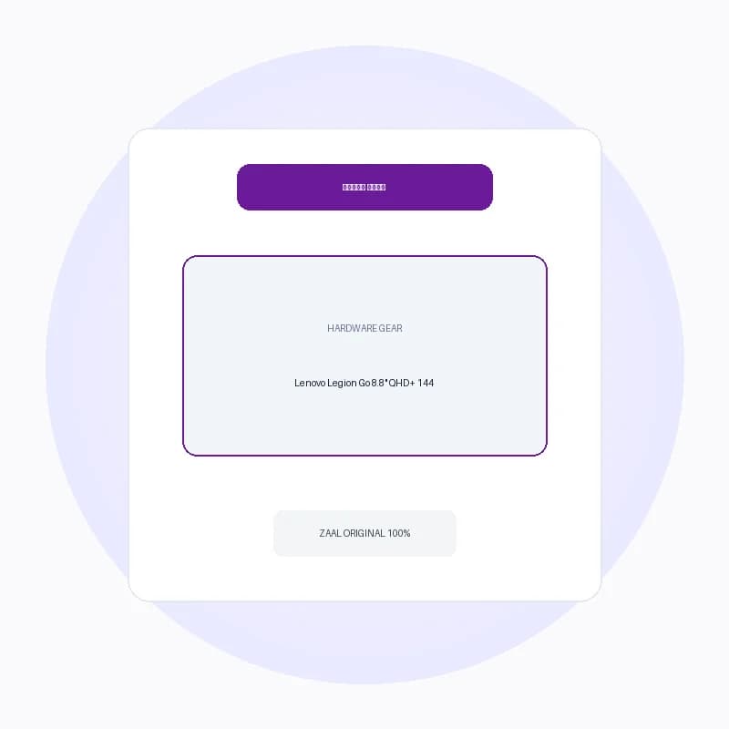 کنسول دستی گیمینگ لنوو مدل Legion Go ظرفیت ۵۱۲ گیگابایت