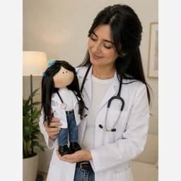 عروسک روسی از روی عکس دست ساز 25 الی30 سانتی غرفه آیطا — تصویر ۲