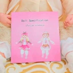 عروسک هوشمند سخنگوی سارا 60سانتی باطری خور که تقلید صدا هم میکنه همراه برگه راهنما — تصویر ۵