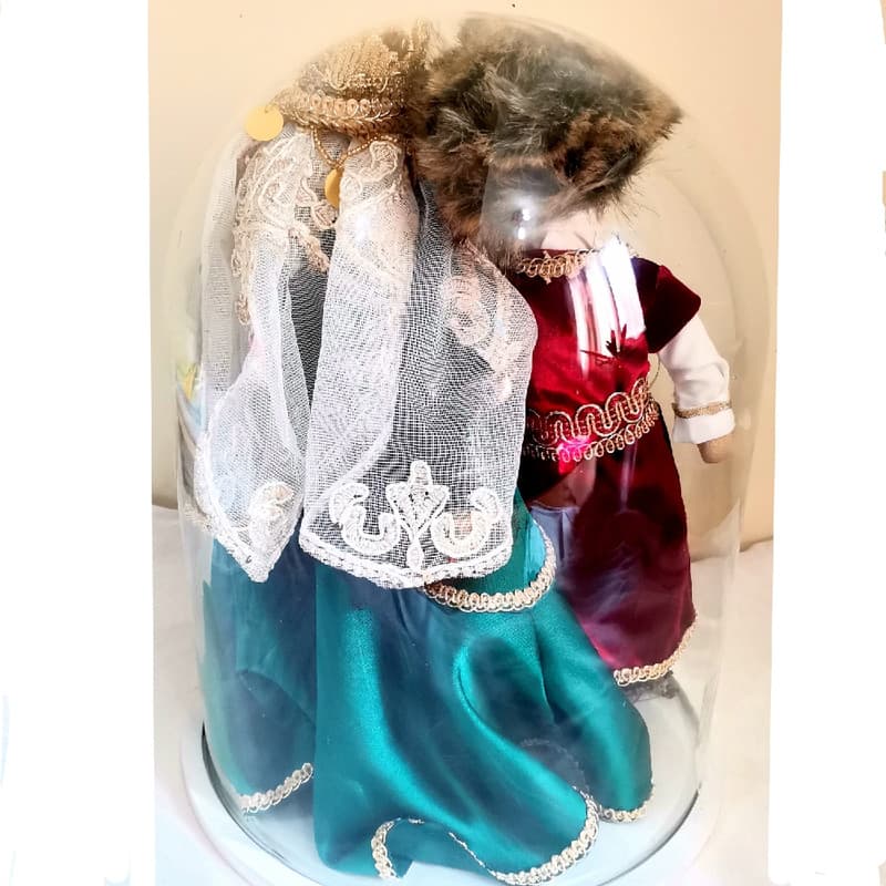 عروسک بافتنی مدل قولچاق آذربایجان بسته 2 عددی — تصویر ۵