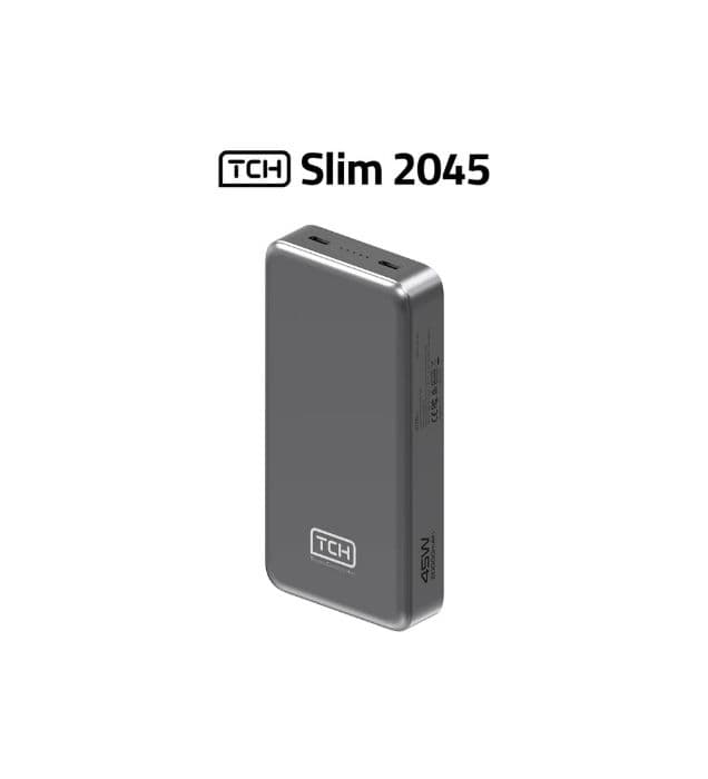 پاوربانک تی سی اچ مدل Slim 2045 ظرفیت 20000 میلی آمپر ساعت — تصویر ۲