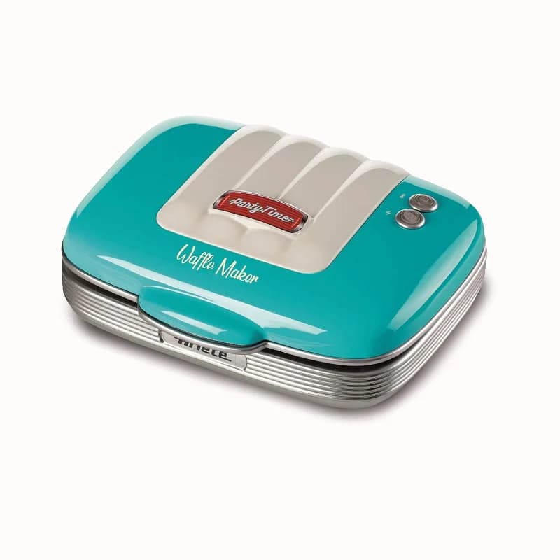 وافل ساز آریته ایتالیا Ariete Waffle Maker Party 1973 light blue
