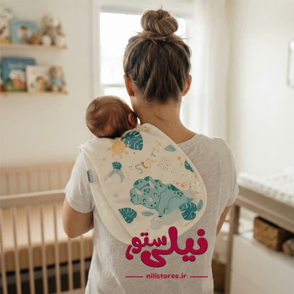 آروغ گیر 3 عددی نوزاد طرح دایناسور برند دولانو dolano