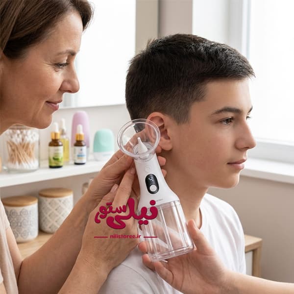 گوش پاک کن برقی برند کیکابو kikkaboo مدل Ear-cleaner