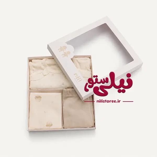 ست جعبه ای 3 تکه طرح بلوط برند نیلی کد 3110 — تصویر ۵