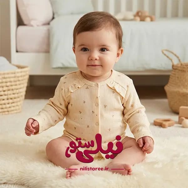 ست جعبه ای 3 تکه طرح بلوط برند نیلی کد 3110 — تصویر ۳