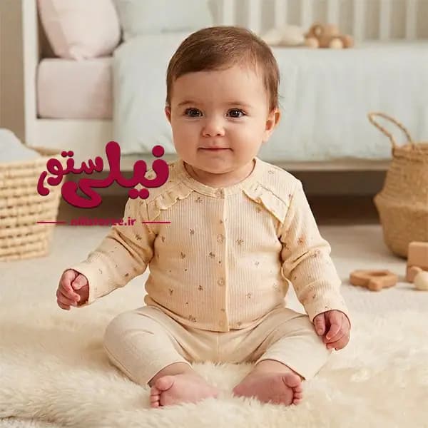 ست جعبه ای 3 تکه طرح بلوط برند نیلی کد 3110