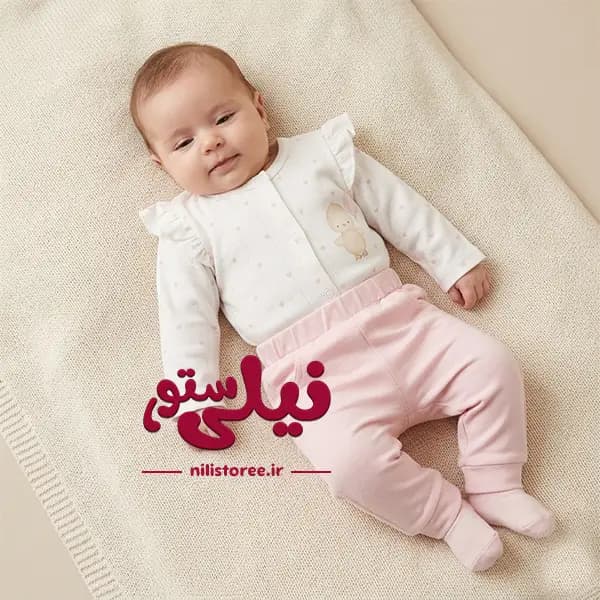 ست جعبه ای 3 تکه طرح جوجه برند نیلی کد 3105