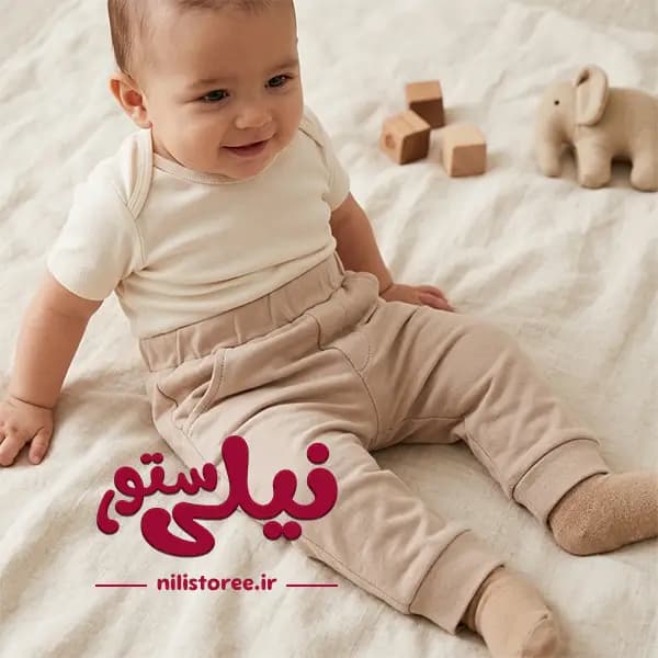 ست جعبه ای 3 تکه طرح سافاری برند نیلی کد 3106 — تصویر ۴