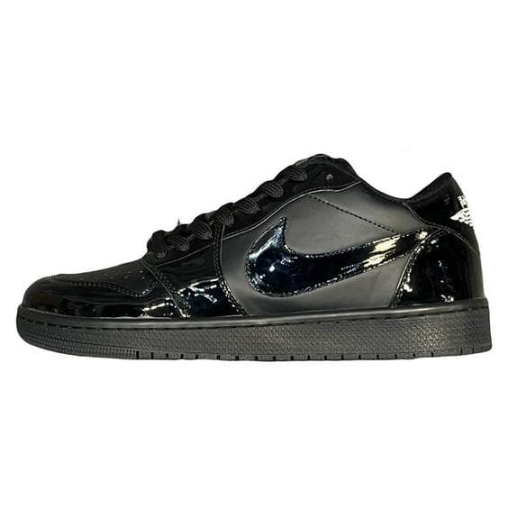 نایک ایر جردن 1 بدون ساق تمام مشکی Nike jordan 1 low full black
