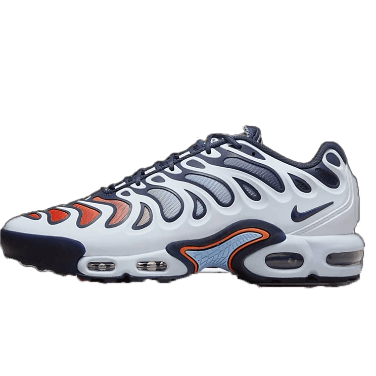 کتونی نایک ایر مکس پلاس دریفت فوتبال گری تاندر بلو Nike Air Max Plus Drift Football Grey Thunder Blue