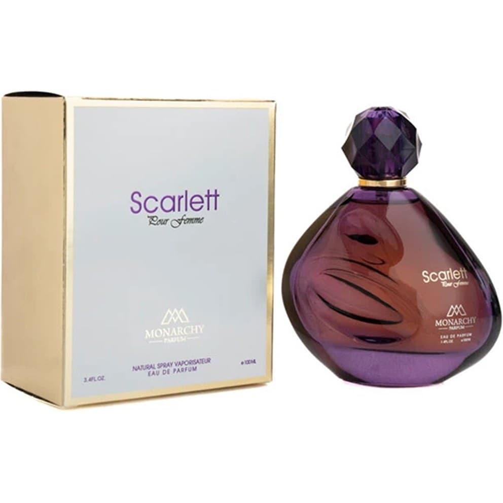 عطر ادوپرفیوم زنانه مونارچی MONARCHY مدل اسکارلت SCARLETT حجم 100 میل — تصویر ۲