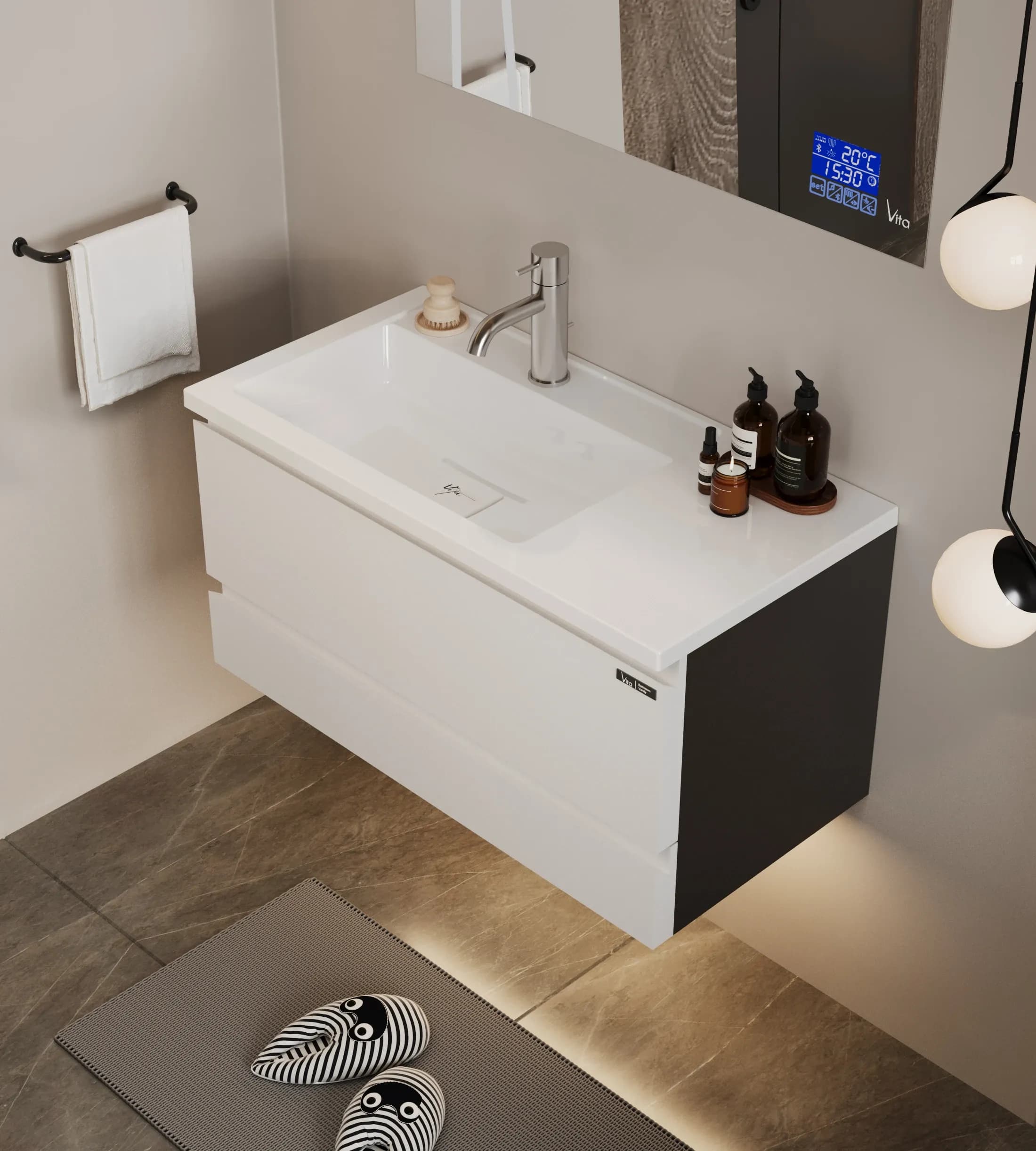 کابینت روشویی ویتا سری 3098