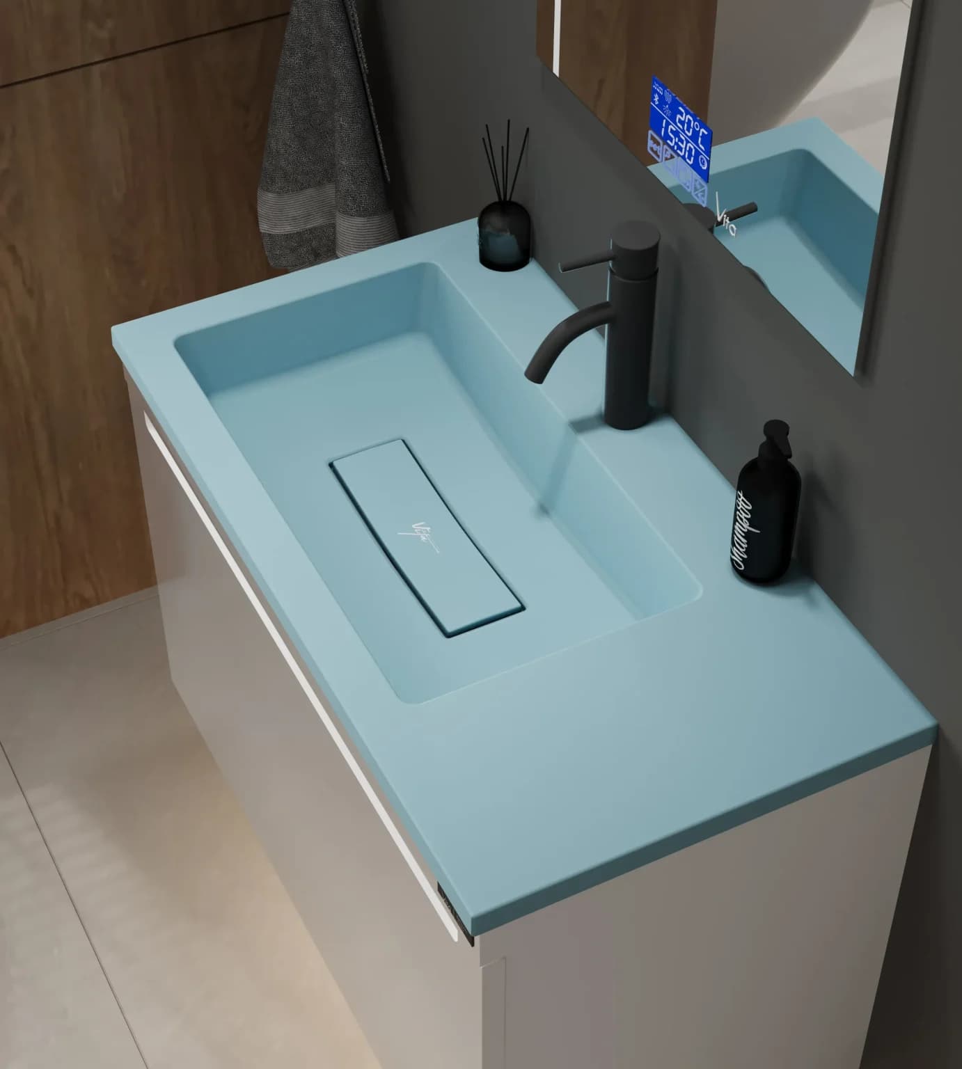 کابینت روشویی ویتا سری 3098 — تصویر ۲