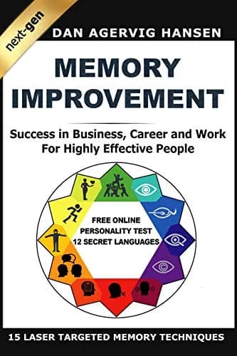 و دانلود نسخه کامل کتاب زبان اصلی Memory Improvement Next-Gen: Memory Improvement for Success in Business, Career and Work for Highly Effective People (12 Secret Languages – Memory Personality ef