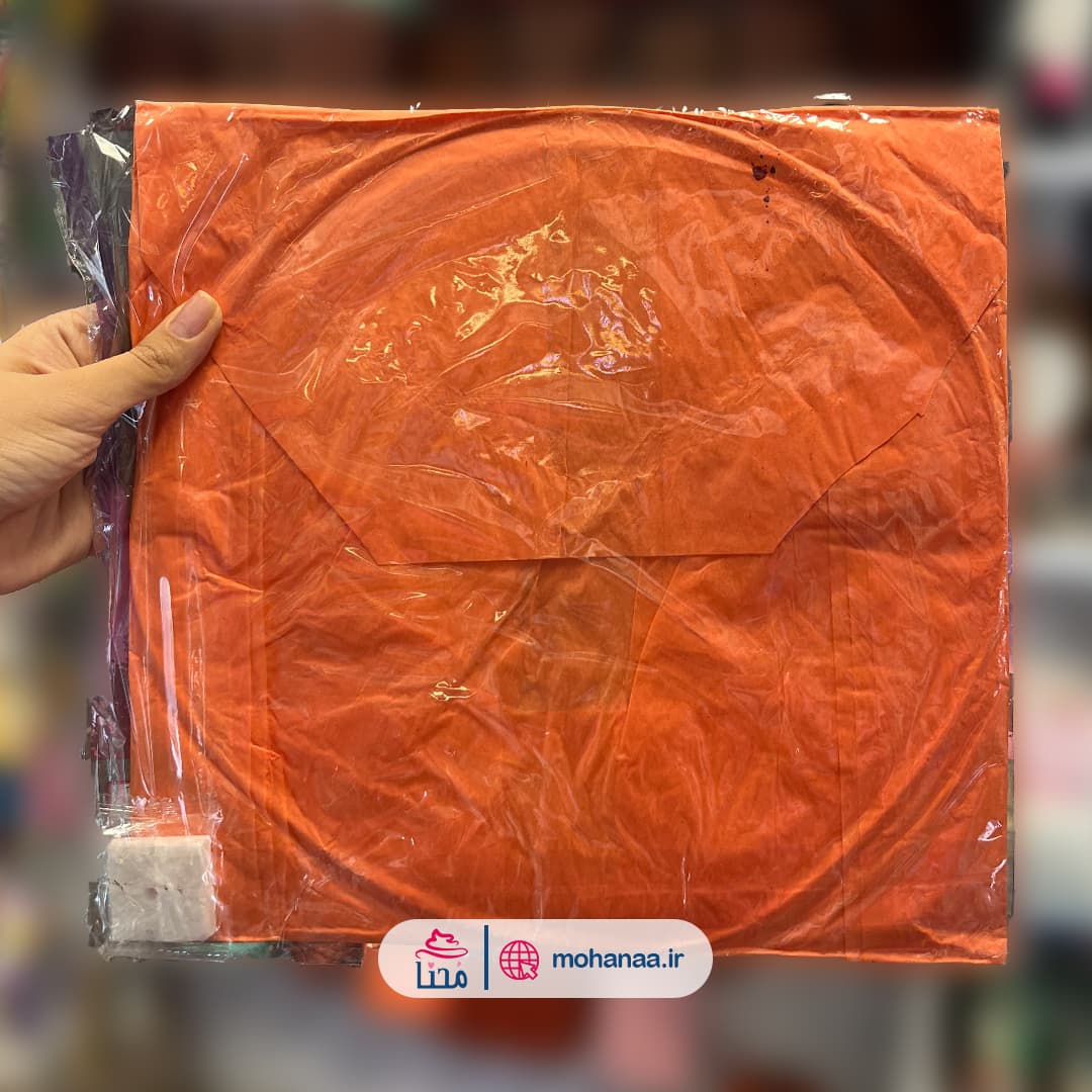 بالن آرزوها مدل sky lantern رنگ نارنجی — تصویر ۳