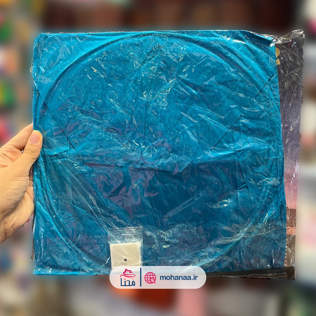 بالن آرزوها مدل sky lantern رنگ آبی — تصویر ۲