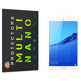 گلس تبلت هوآوی مدل MediaPad M5 Lite 8.0 inch 2019 از جنس شیشه ای تمام صفحه