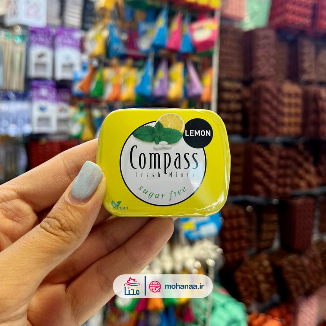 خوشبو کننده دهان با طعم لیمو compass