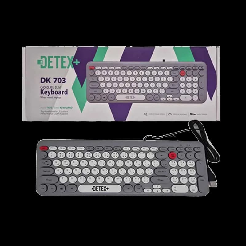 کیبورد سیم دار DETEX 703