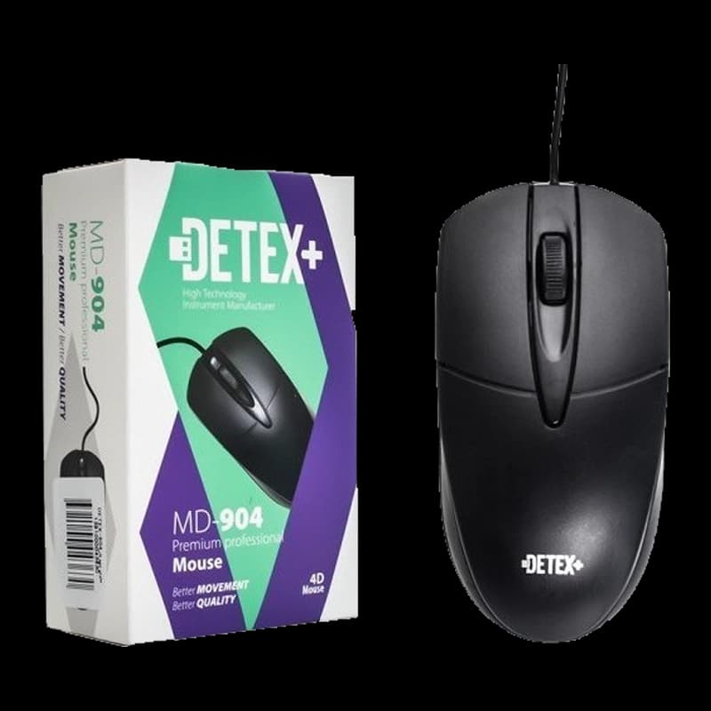 موس سیم دار DETEX 904