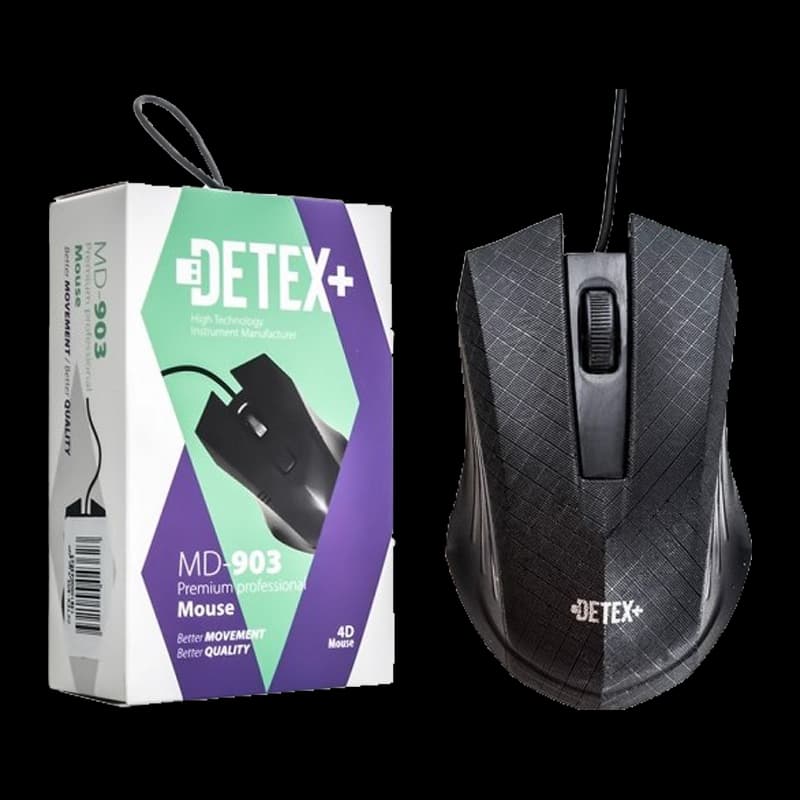موس سیم دار DETEX 903