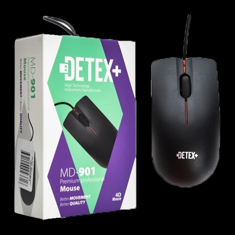 موس سیم دار DETEX 901