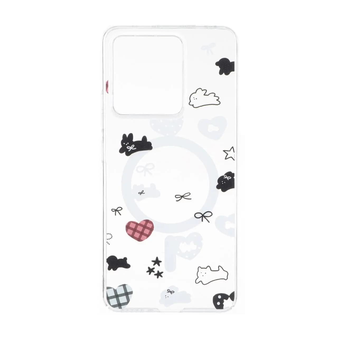 قاب Cute کریستالی طرح مگ سیف Xiaomi Redmi Note 13 4G – کد 443