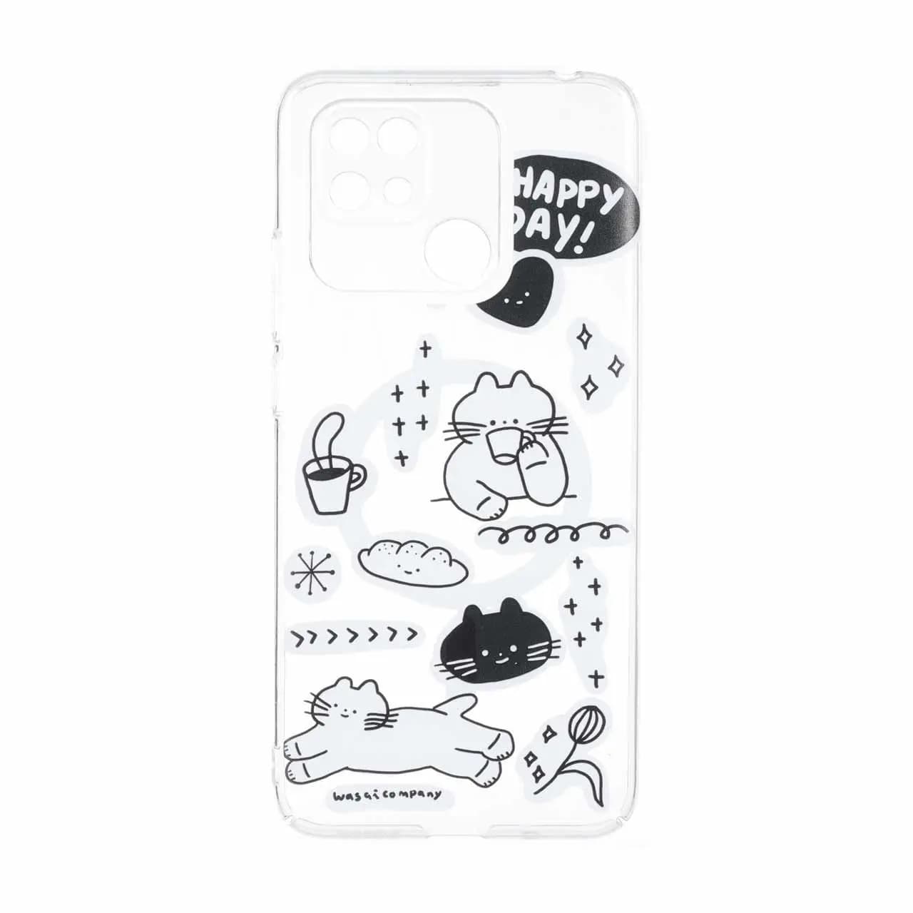 قاب Cute کریستالی طرح مگ سیف محافظ لنزدار Xiaomi Redmi 10C / Redmi 10 Power / Poco C40 – کد 177