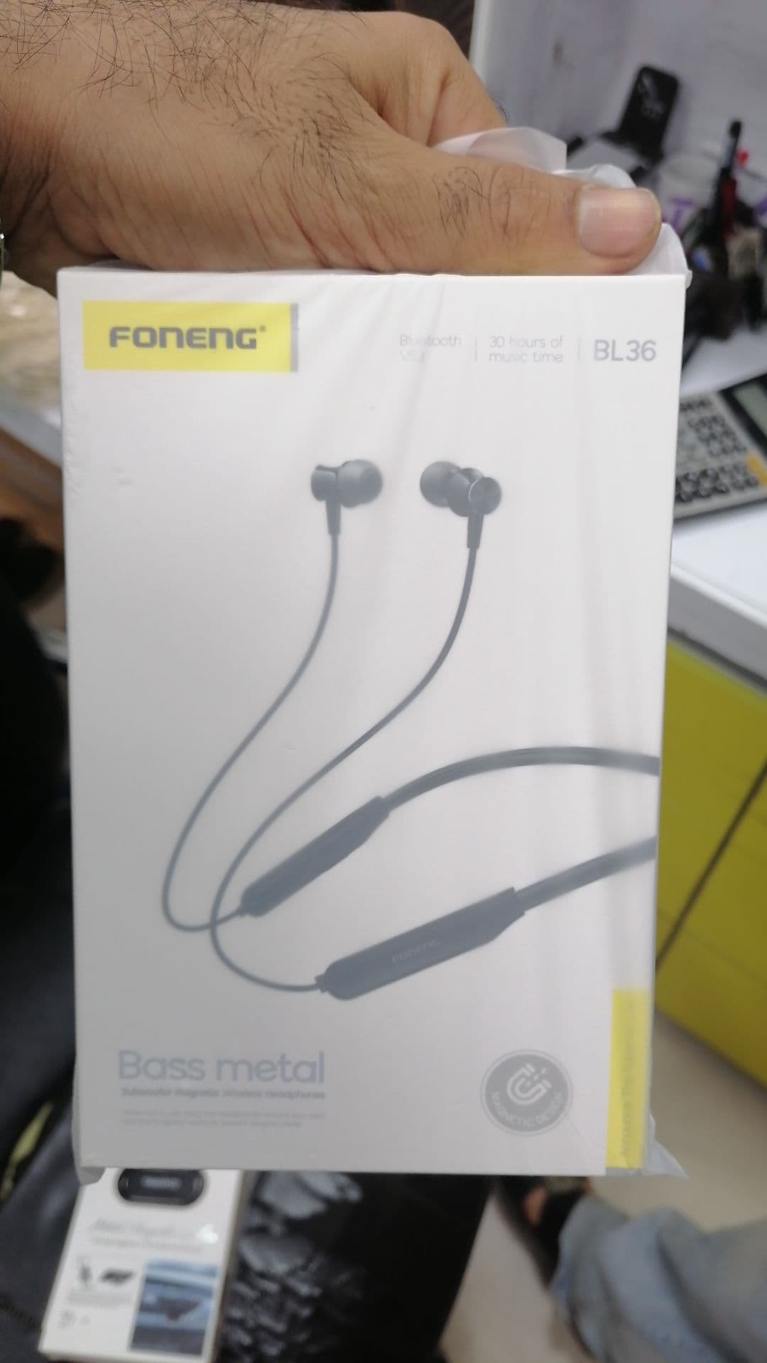 هندزفری گردنی فوننگ FONENG BL36 Deep Bass با بلوتوث 5.3 و صدای بیس عمیق | اورجینال (عمده و تک)