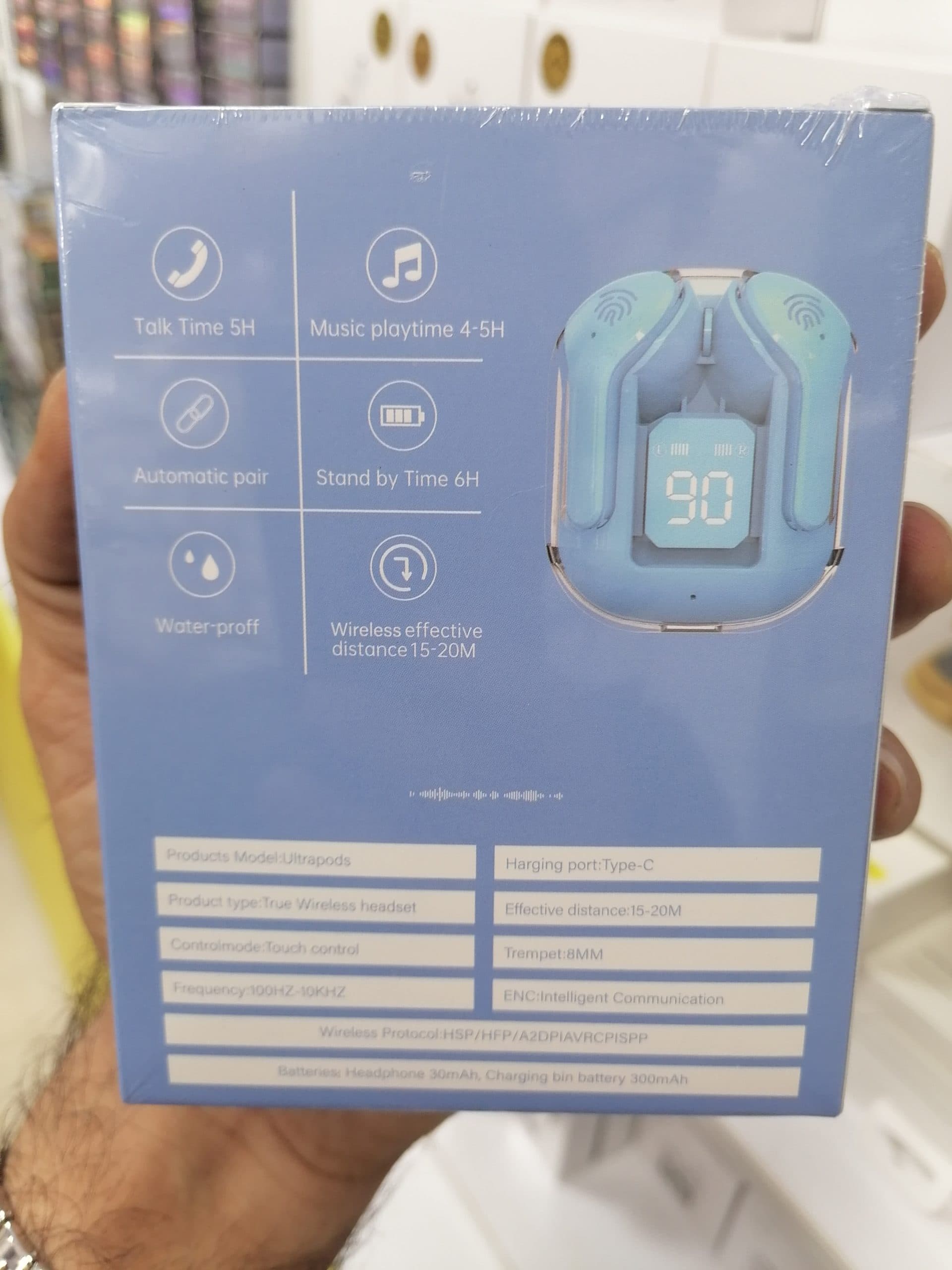 ایرپاد و هندزفری بلوتوثی DEKY مدل ULTRAPODS با کیس شارژ |عمده و تک — تصویر ۴