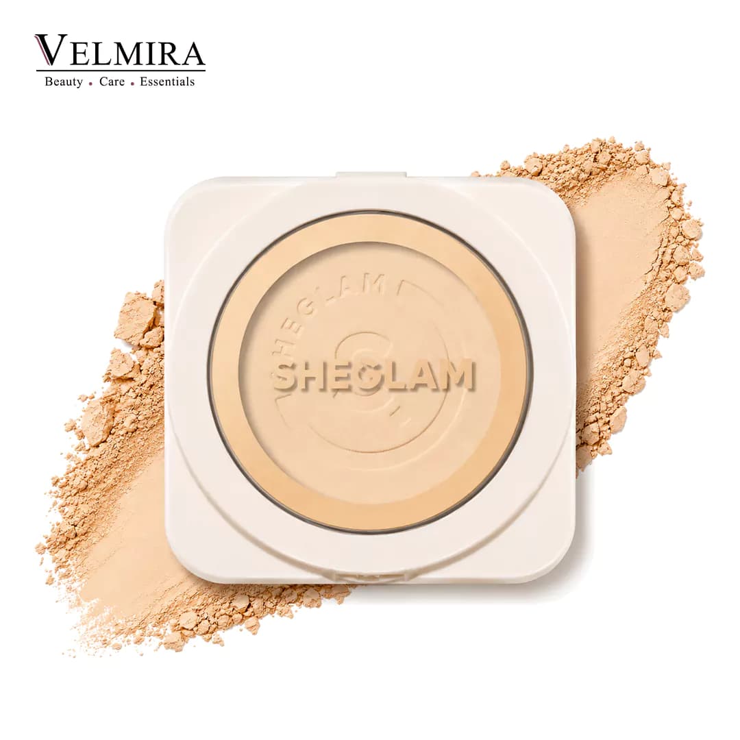 کرم پودر فشرده شیگلم SHEGLAM Skin-Focus High Coverage Butterceram وزن ۱۱ گرم