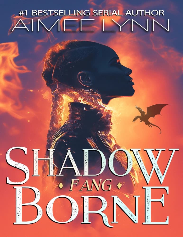 کتاب Shadowborne Fang: A Dragon Romantic Fantasy (نیش سایه: فانتزی عاشقانه اژدها) نسخه انگلیسی PDF | نویسنده: آکادمی امبرکوئل