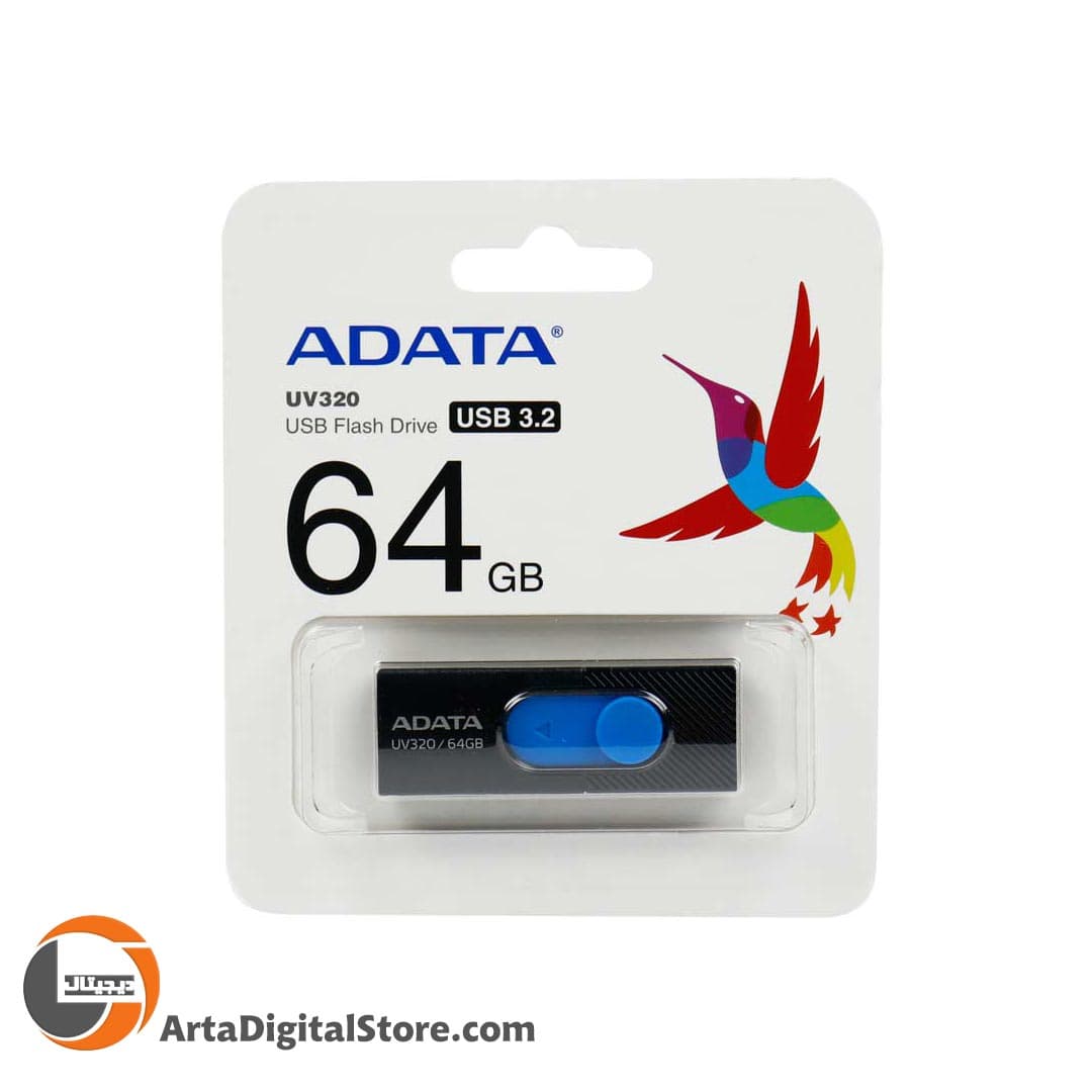 فلش مموری ADATA UV320 64GB — تصویر ۲