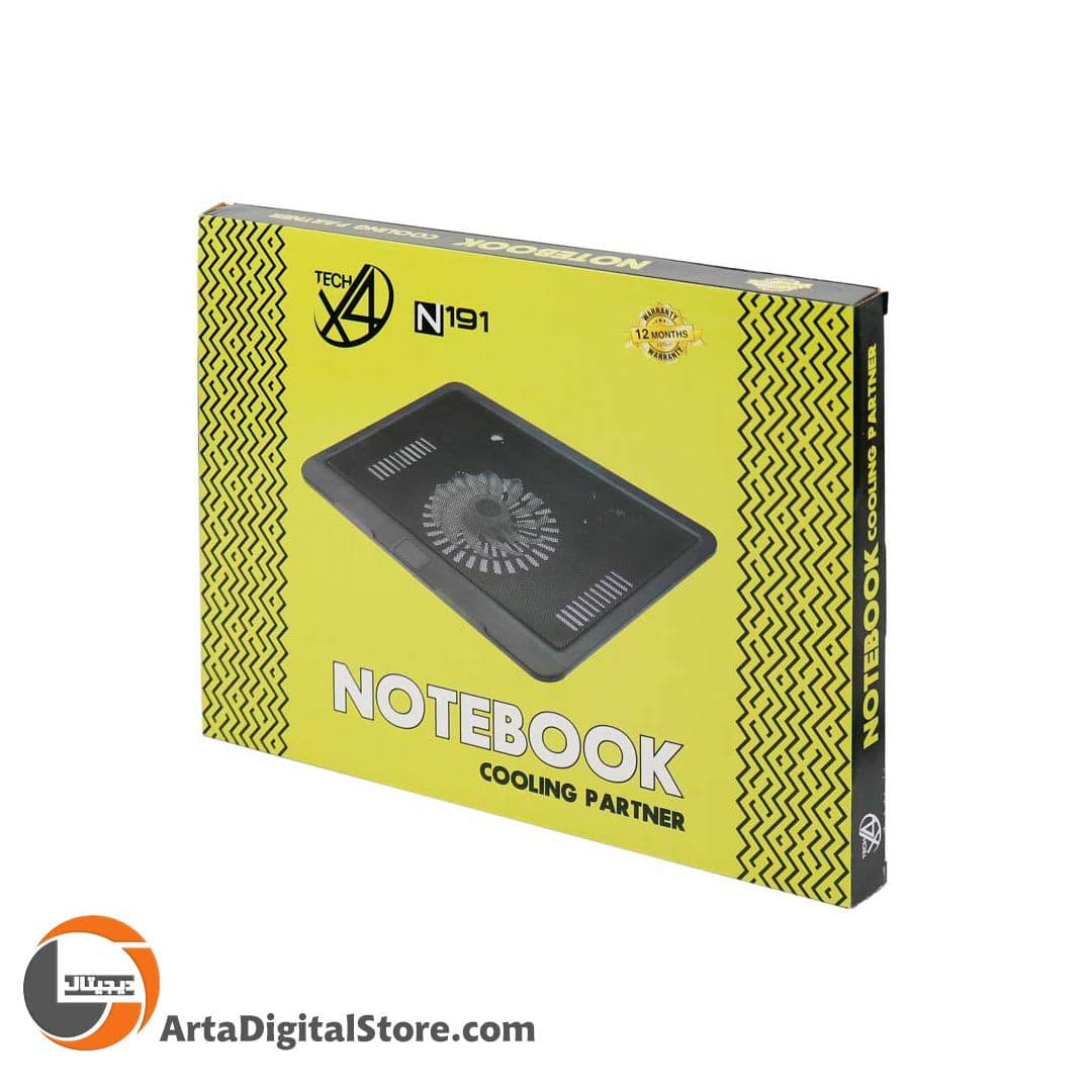 کول پد لپ تاپ X4Tech N191 Notebook Cooling Pad — تصویر ۲