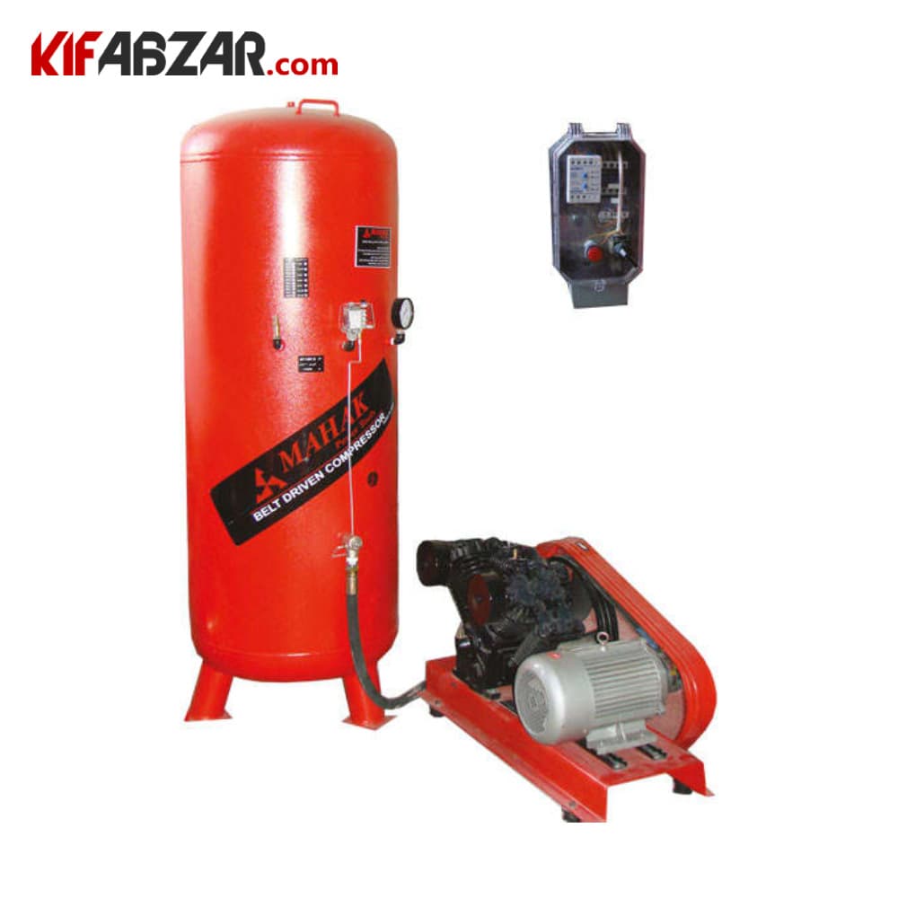 کمپرسور باد 1000 لیتری سه فاز محک مدل AP-1202S