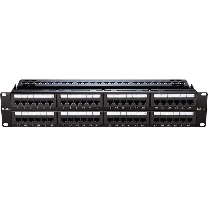 پچ پنل Cat6 UTP دی-لینک مدل NPP-C61BLK481