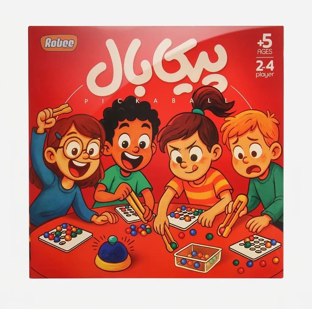 بازی فکری برد گیم سرعتی مدل پیکابال، مناسب 2 تا 4 نفر، با زمان بازی 30 تا 60 دقیقه، درجه سختی متوسط و با تاکتیک جمع‌آوری امتیاز