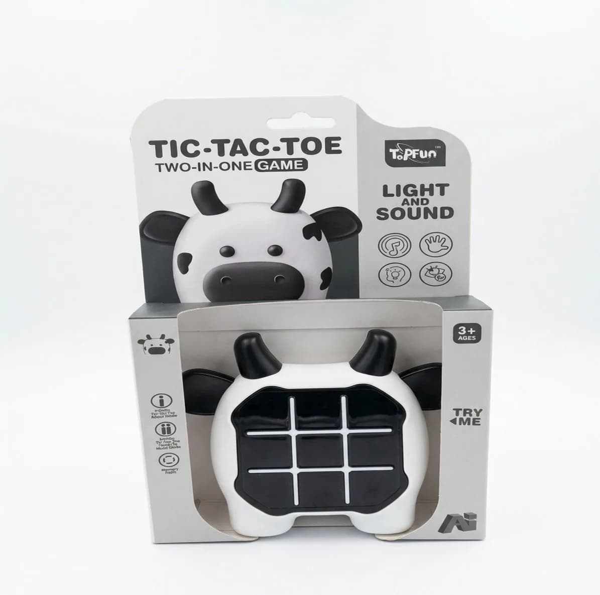 بازی فکری دوز دیجیتال مدل TIC-AC-TOE، دو نفره، مناسب 3 سال به بالا، با نور و صدا، مدت زمان بازی کمتر از 30 دقیقه و درجه سختی آسان — تصویر ۲
