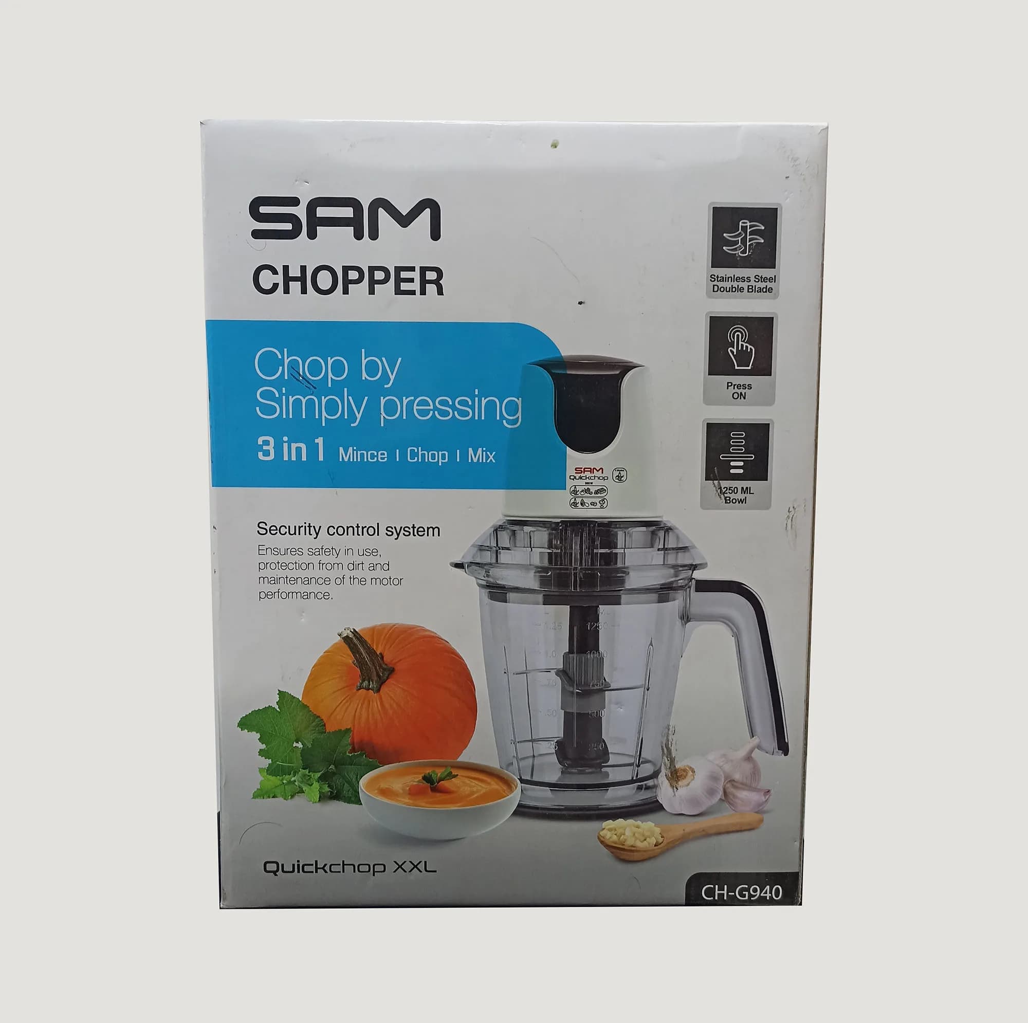 خردکن ۵۰۰ میلیلیتر سام مدل CH-G940 — تصویر ۲