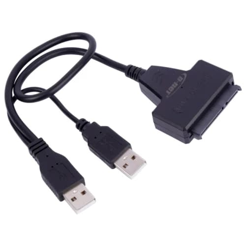 تبدیل سیم وصل D-net USB 2.0 to SATA 3.0 38cm — تصویر ۳